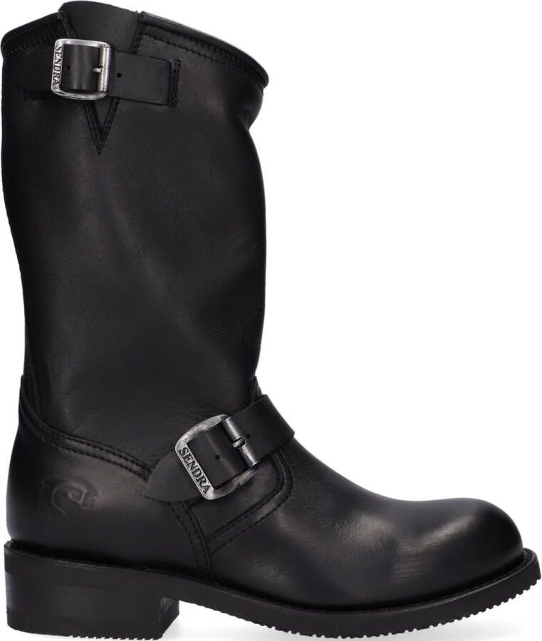 Sendra 2944 Biker boots Dames Zwart