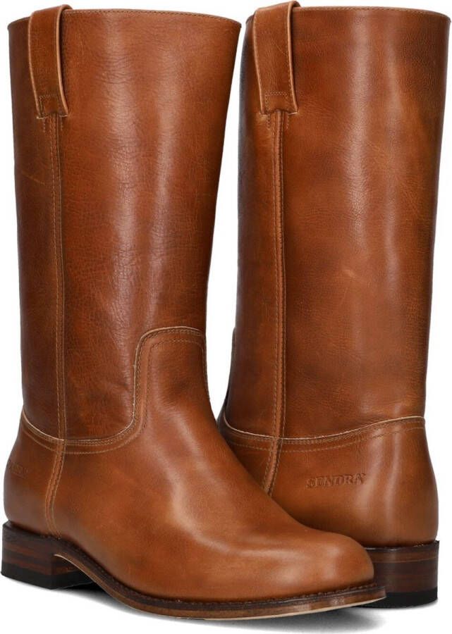 Sendra 3162 Laarzen Leer Dames Cognac