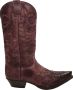 Sendra boots 11472 Cuervo Bruin Heren Laarzen Cowboy Western Boots Spitse Neus Schuine Hak Lederen Zool Sierstiksel Studs Vintage Look Echt Leer - Thumbnail 1