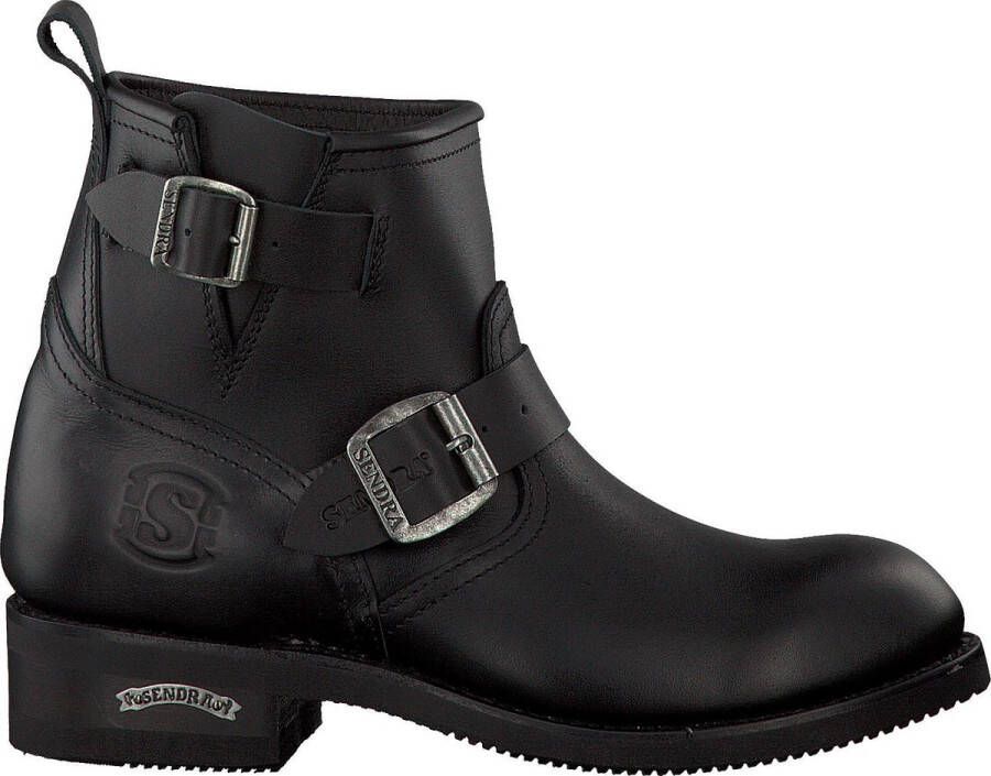 Sendra Dames Biker boots 2976 Zwart