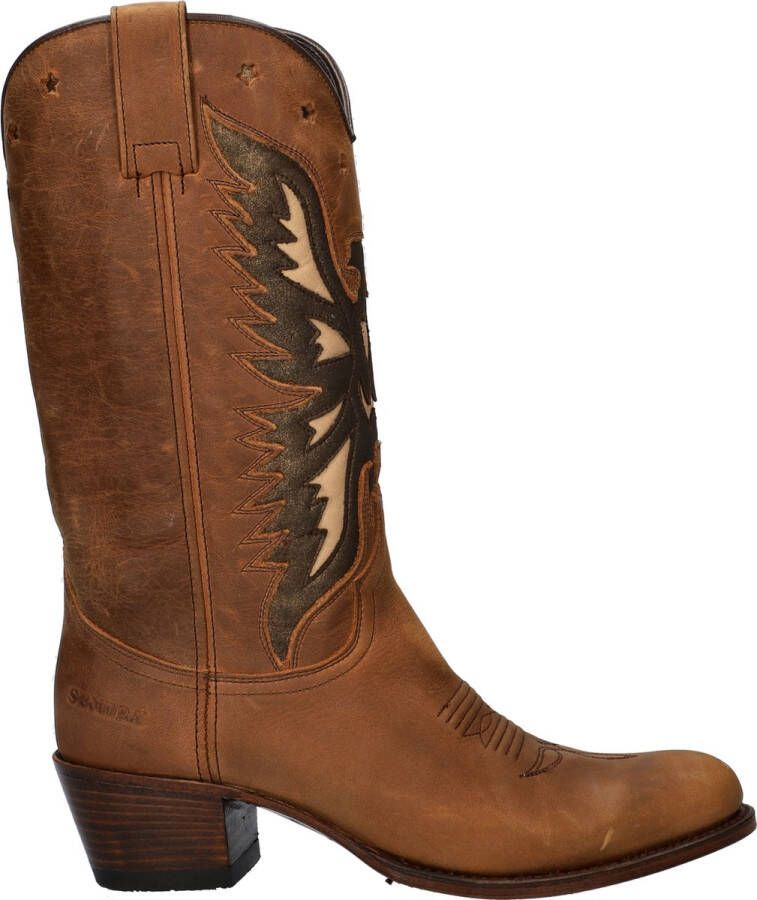 Sendra Debora 18821 dames cowboylaars Bruin multi