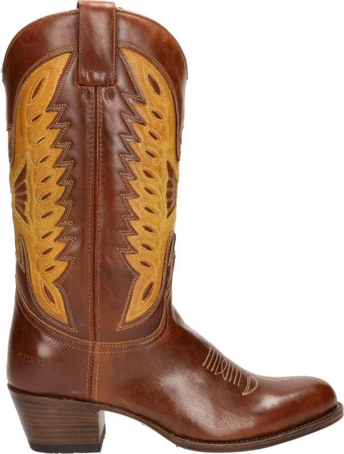 Sendra Debora Flex Dames Cowboylaarzen Cognac