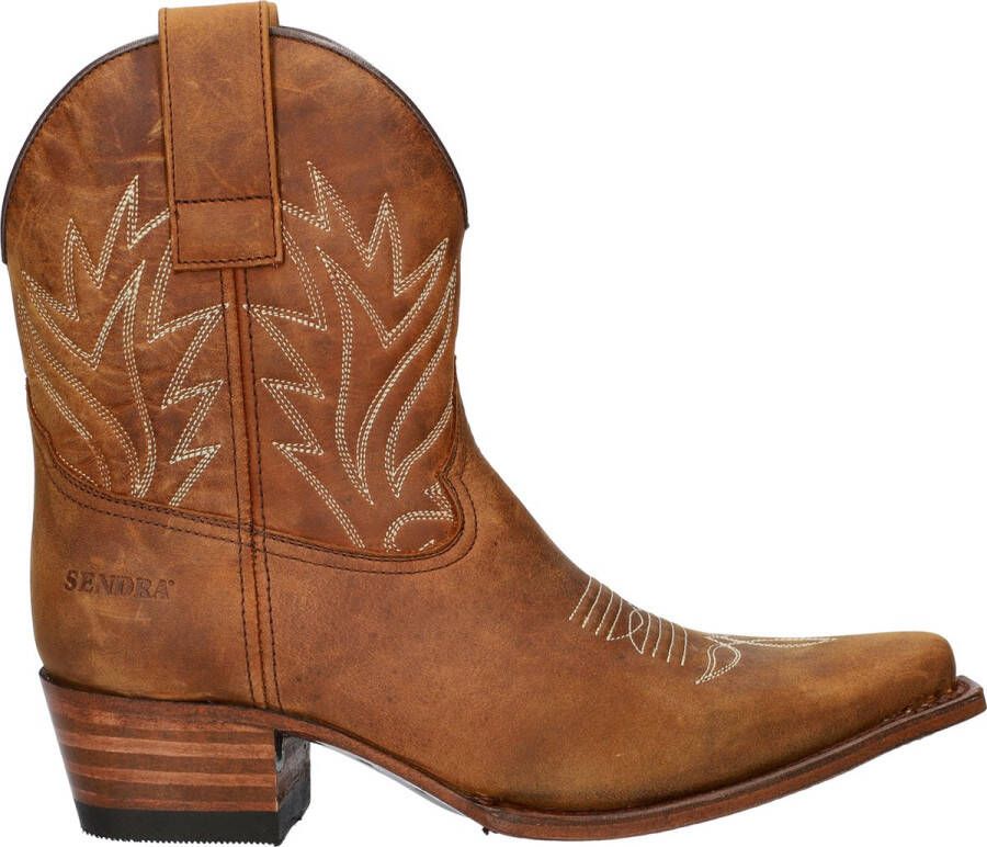 Sendra Gene Berdy dames cowboylaars Cognac