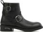 SENDRA Boots Dames 2976 Maat: 36 Materiaal: Leer Kleur: Zwart - Thumbnail 2