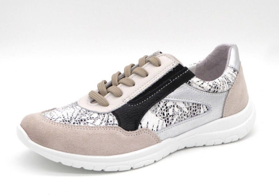 Sens Dames Sneaker 1427-11085-006 Beige Multi Wijdte H