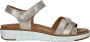 Sens Sandalen Dames Goud - Thumbnail 1