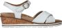 Sens Sandalen Dames Wit - Thumbnail 1