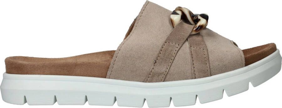 Sens Slippers Dames Taupe