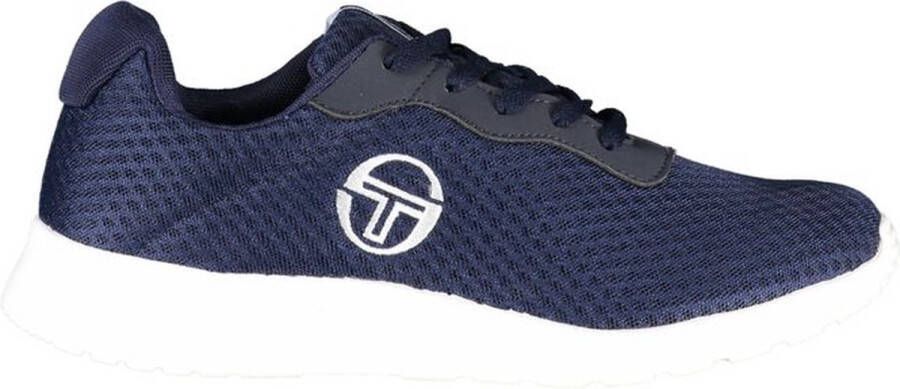 Sergio Tacchini Geborduurde Contrasterende Sneaker Met Veters