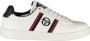 Sergio Tacchini Klassieke witte sneakers met contrasterende accenten White Heren - Thumbnail 1