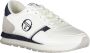 Sergio Tacchini Elegante Viareggio Sneakers met Borduurdetails White Heren - Thumbnail 1