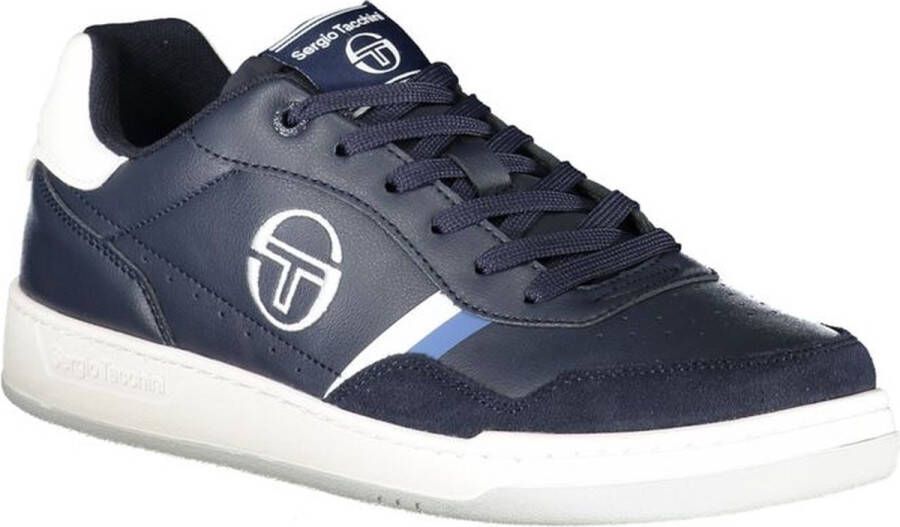 Sergio Tacchini Geborduurde Sneakers Met Contrasterende Details