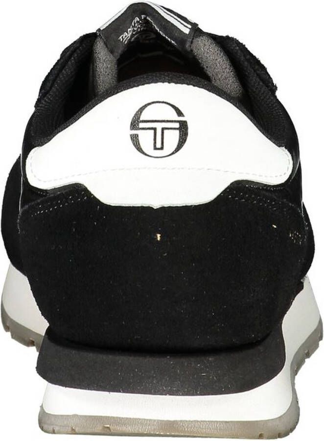 Sergio Tacchini Chique Viareggio Sneakers met contrastborduursel Black Heren