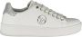 Sergio Tacchini Chique witte vetersneakers met contrasterende details White Dames - Thumbnail 1