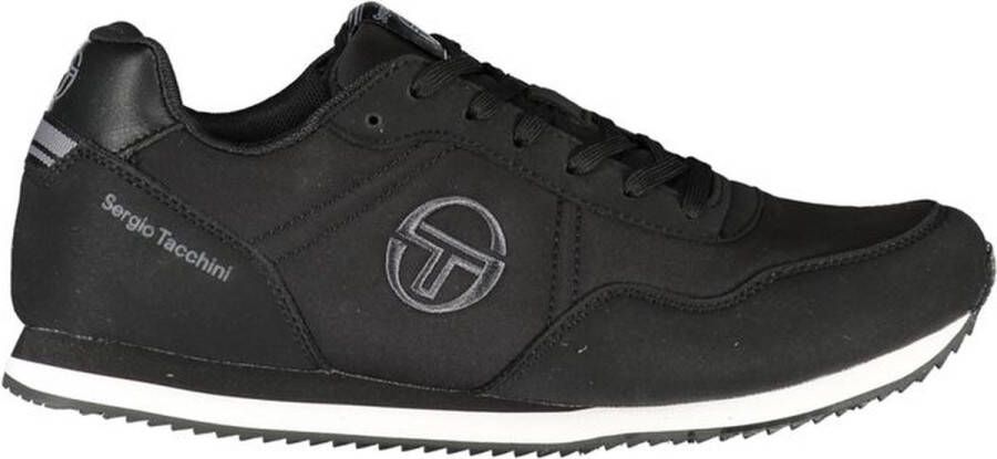 Sergio Tacchini Geregen Sneaker Met Borduursel En Logodetail