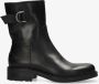 SHABBIES Enkelboots Dames Dean Bika Maat: 39 Materiaal: Leer Kleur: Zwart - Thumbnail 2