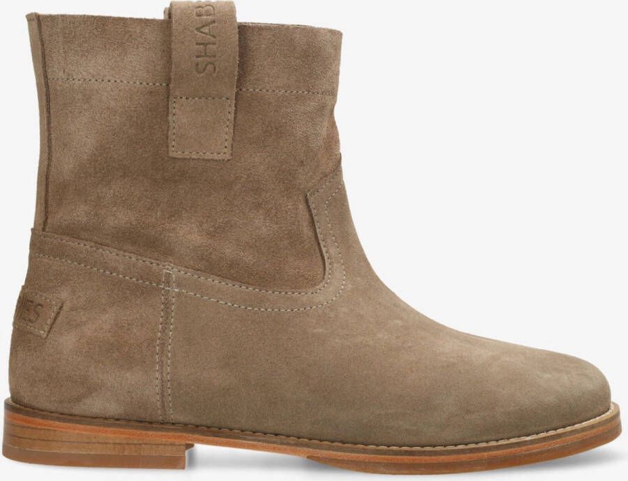 Shabbies Amsterdam Boot Festi Ankie Taupe Dames Laarzen