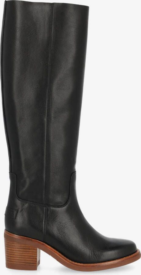 Shabbies Amsterdam Boot Puk Tuba Black Dames Laarzen