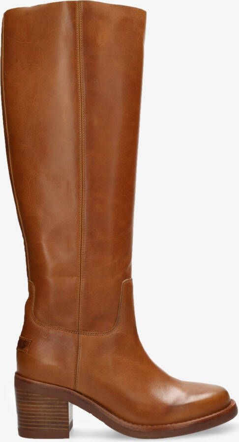 Shabbies Amsterdam Boot Puk Tuba Cognac Dames Laarzen