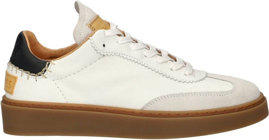 Shabbies Amsterdam Bossa Nuovo dames sneaker Beige wit