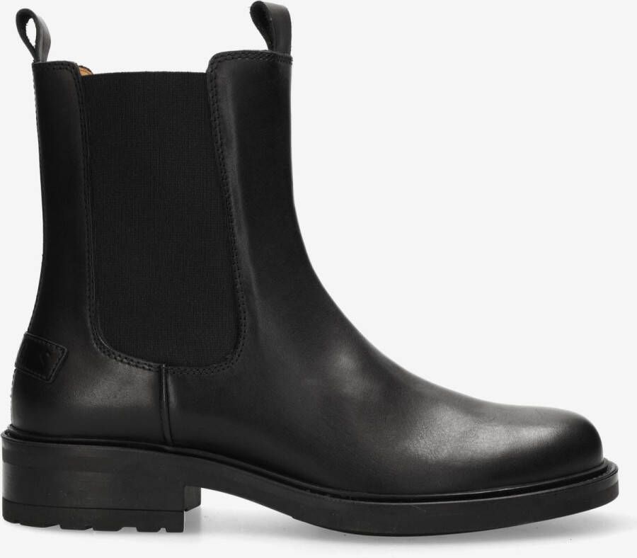 Shabbies Amsterdam Chelsea Boot Dean Shelley Zwart Dames Laarzen