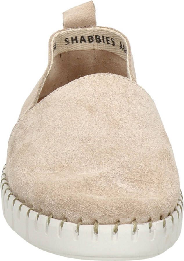 Shabbies Amsterdam leren espadrilles beige - Foto 2