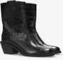 SHABBIES Enkellaarsjes Dames Juul Ankle Boot Maat: 40 Materiaal: Leer Kleur: Zwart - Thumbnail 2