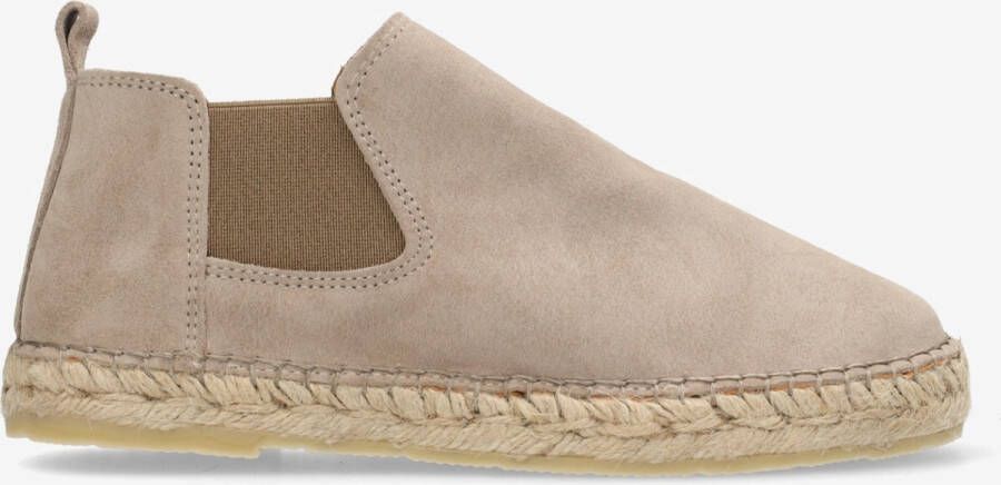 Shabbies Amsterdam Espadrille Elche Chelsea Taupe