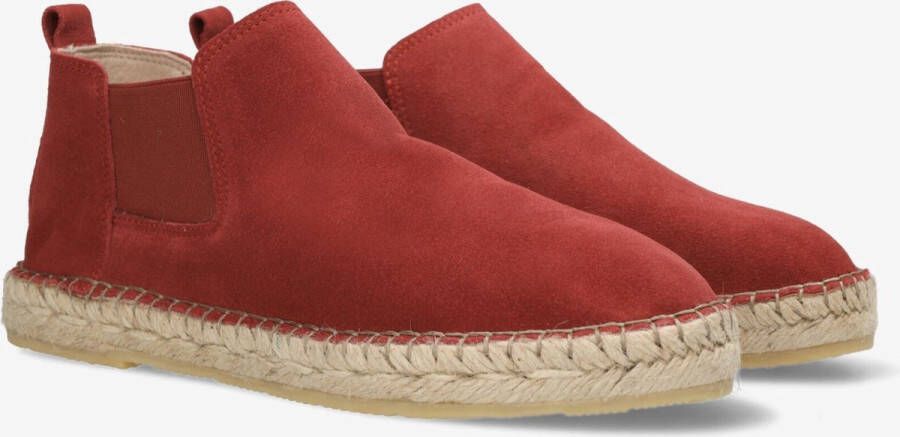 Shabbies Amsterdam Espadrille Elche Chelsea Red