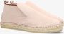 Shabbies Amsterdam Espadrille Elche Lofa Pink - Thumbnail 2