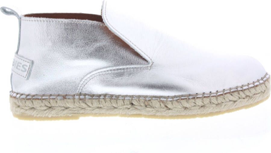 Shabbies Amsterdam Espadrille Elche Lofa Silver