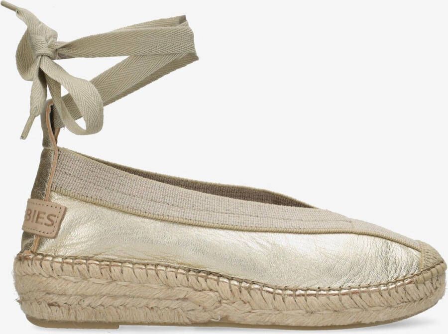 Shabbies Amsterdam Espadrille Palma Kimono Gold