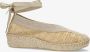 Shabbies Amsterdam Espadrille Palma Kimono Raffia Zand - Thumbnail 2