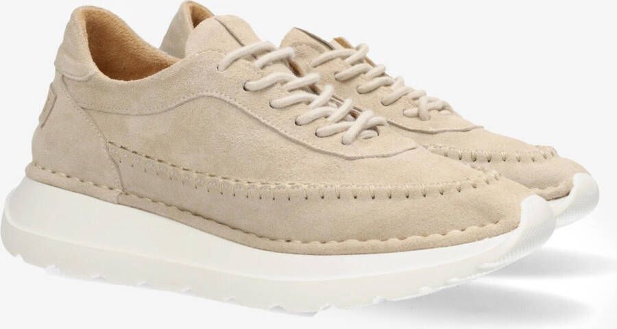 Shabbies Amsterdam Lace-up Shoe Santi Run Beige