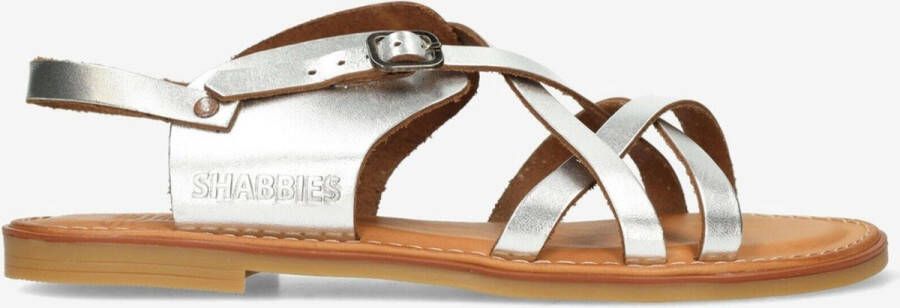 Shabbies Amsterdam Sandalen Angel Cross Silver