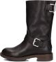 SHABBIES Biker Boots Dames Alyd Mia Maat: 40 Materiaal: Leer Kleur: Bruin - Thumbnail 2