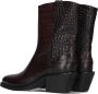 Shabbies Amsterdam Shabbies Juul Ankle Boot Enkellaarsjes Dames Bruin - Thumbnail 2