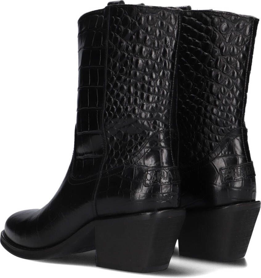 Shabbies Amsterdam Shabbies Juul Ankle Boot Enkellaarsjes Dames Zwart