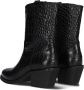 Shabbies Amsterdam Shabbies Juul Ankle Boot Enkellaarsjes Dames Zwart - Thumbnail 2