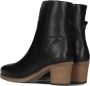 Shabbies Amsterdam Shabbies Lieve G Ankle Boot Enkellaarsjes Enkelboots met rits Dames Zwart - Thumbnail 2