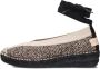 Shabbies Amsterdam Shabbies Palma Kimono Espadrilles Zomer Schoenen Dames Zwart - Thumbnail 1