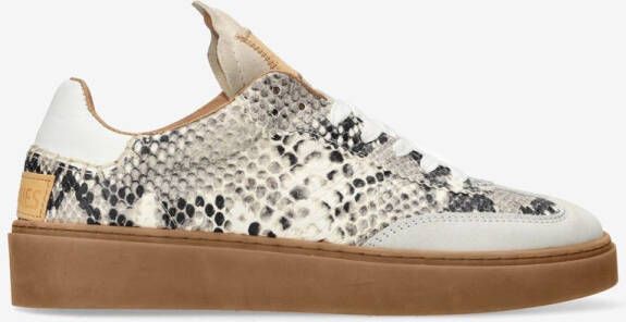 Shabbies Amsterdam Sneaker Bossa Nuovo Snake Black White