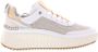 Shabbies Amsterdam Dames Sneakers Shabbies Chavi Maan Raffia White Silver Wit - Thumbnail 1