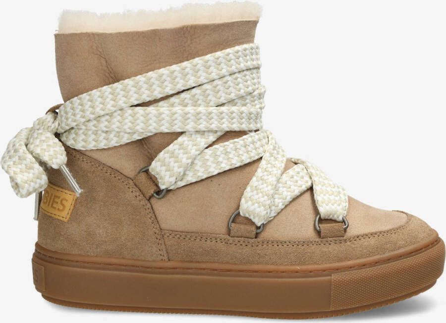 Shabbies Amsterdam Winterboot Ragy Uma Doubleface Camel Dames Laarzen