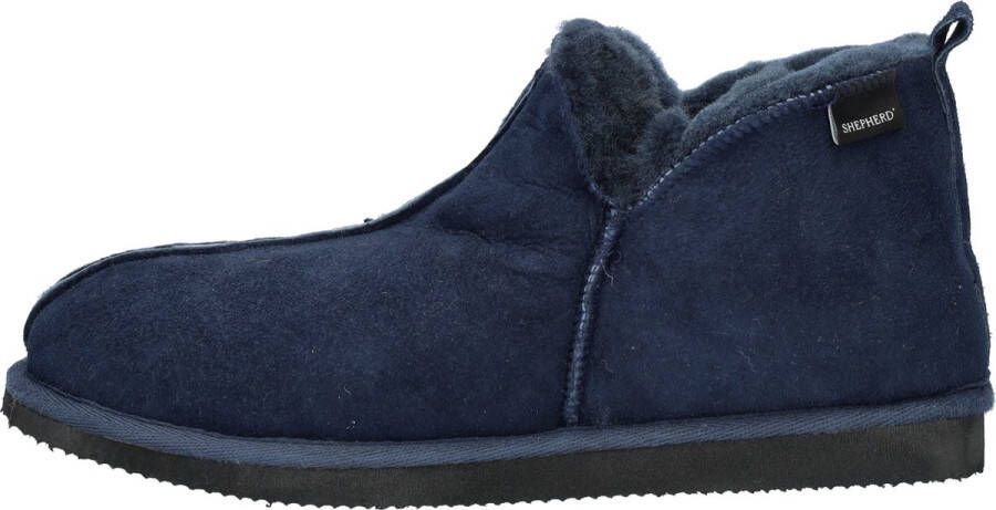 Shepherd Anton heren pantoffel Blauw