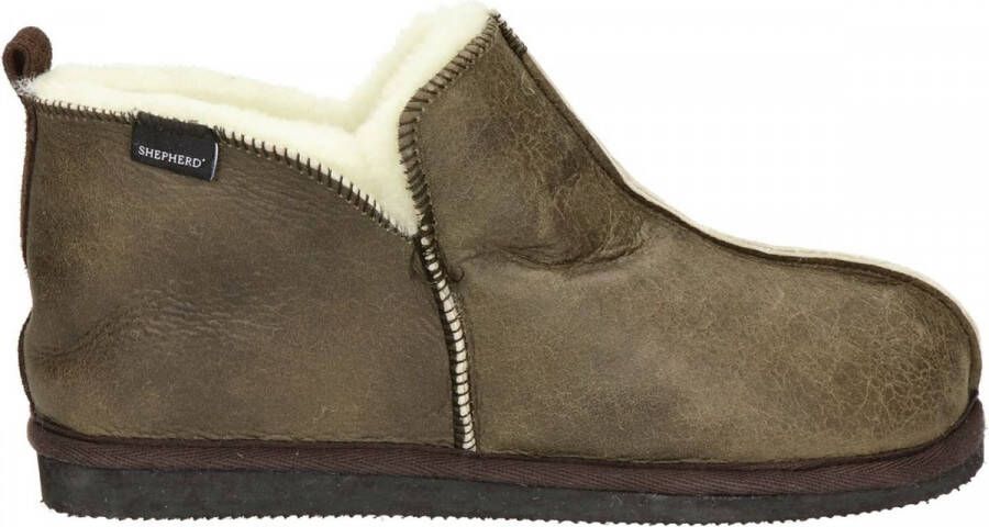 Shepherd Anton heren pantoffel Bruin