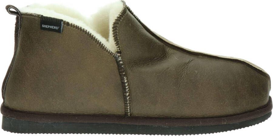 Shepherd Anton Heren Pantoffels Bruin