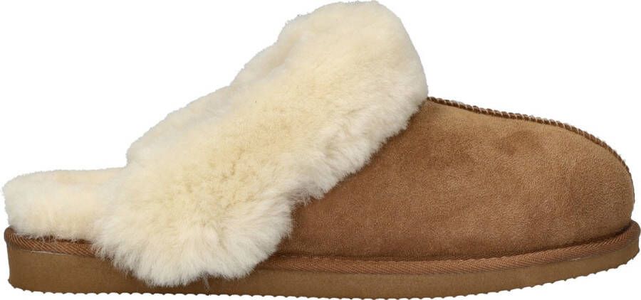 SHEPHERD OF SWEDEN Shepherd Jessica Dames Pantoffels Chestnut