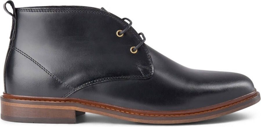 Shoe the Bear Phoenix Chukka Boots leer Zwart Heren