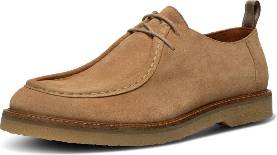 Shoe the Bear Waterafstotende Suede Wallabee Schoenen Beige Heren